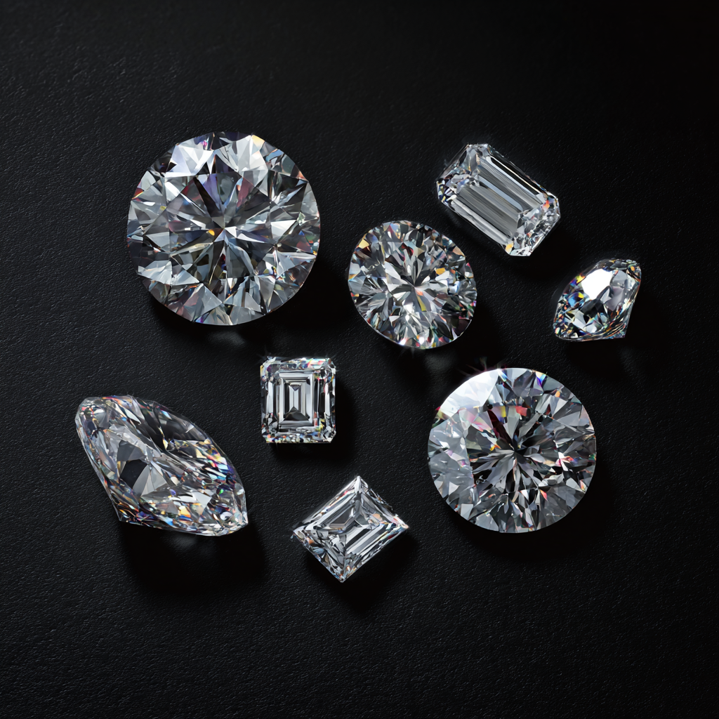 Popular diamond shapes for engagement rings at Hal Davis Jewelers in Boise Idaho