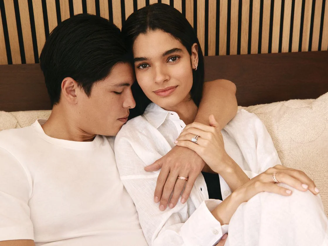 Elegant matching wedding bands from Hal Davis Jewelers in Boise Idaho